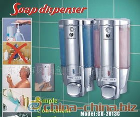 提升星级酒店卫生标准 带锁双头皂液器的卓越之选